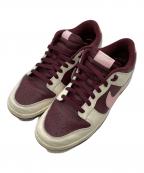 NIKEナイキ）の古着「ローカットスニーカー」｜ベージュ×ボルドー