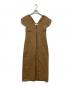 euw（イユー）の古着「nuance collar gilet/ニュアンスカラージレ」｜ベージュ