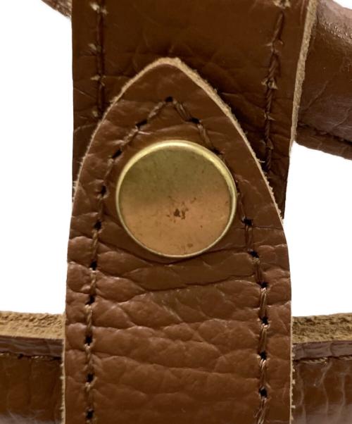 YOUNG & OLSEN The DRYGOODS STORE（ヤングアンドオルセン ザ ドライグッズストア）YOUNG & OLSEN The DRYGOODS STORE (ヤングアンドオルセン ザ ドライグッズストア) ボストンバッグ / EMBOSSED LEATHER STUDENT M ブラウンの古着・服飾アイテム