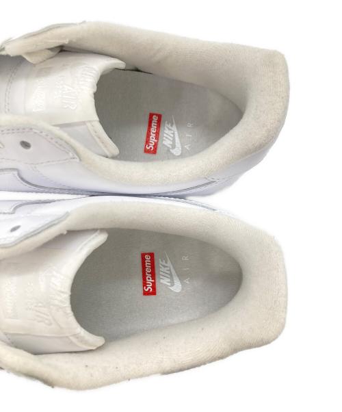 NIKE（ナイキ）NIKE (ナイキ) SUPREME (シュプリーム) ローカットスニーカー / AIR FORTH1 ホワイト サイズ:28.5の古着・服飾アイテム