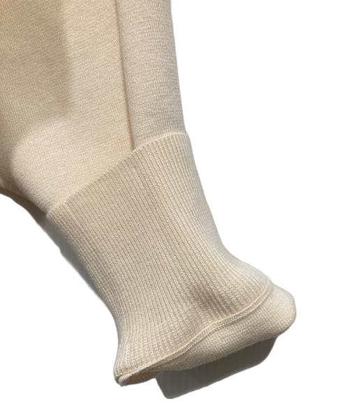 COLLAGE GALLARDAGALANTE（コラージュ ガリャルダガランテ）COLLAGE GALLARDAGALANTE (コラージュ ガリャルダガランテ) ジップスウェットライクニット アイボリー サイズ:Fの古着・服飾アイテム