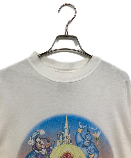 MICKEY INC（ミッキーインク）MICKEY INC (ミッキーインク) プリントTシャツ ホワイト サイズ:Ｌの古着・服飾アイテム