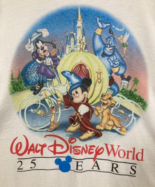 MICKEY INC（ミッキーインク）MICKEY INC (ミッキーインク) プリントTシャツ ホワイト サイズ:Ｌの古着・服飾アイテム