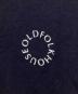 中古・古着 OLD FOLK HOUSE (オールドフォークハウス) ロゴスタッズTシャツ / Circle Logo Studs T-shirt ネイビー サイズ:00：5000円