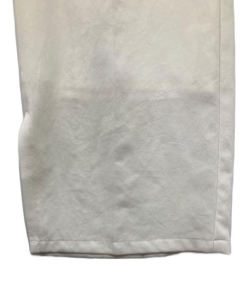 GALLARDA GALANTE（ガリャルダガランテ）GALLARDA GALANTE (ガリャルダガランテ) ジャージーワイドタックパンツ アイボリーの古着・服飾アイテム