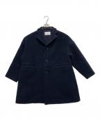 MACPHEEマカフィー）の古着「パイルメルトン オーバーサイズドコート」｜ネイビー