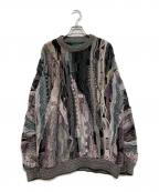 TUNDRAツンドラ）の古着「3Dニット」｜グレー