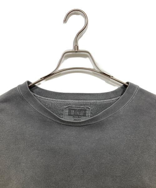 C.E（シーイー）C.E (シーイー) 異素材切替スウェット グレー サイズ:Ｌ　の古着・服飾アイテム