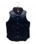 RockyMountainFeatherBed（ロッキーマウンテンフェザーベッド）の古着「コーデュロイダウンベスト」｜ネイビー