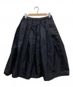 BLACK COMME des GARCONSブラックコムデギャルソン）の古着「ナイロンスカート」｜ブラック