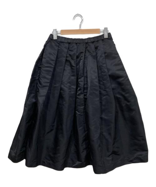 BLACK COMME des GARCONS（ブラックコムデギャルソン）BLACK COMME des GARCONS (ブラックコムデギャルソン) ナイロンスカート ブラック サイズ:Sの古着・服飾アイテム