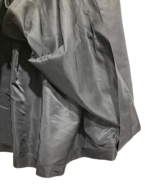 BLACK COMME des GARCONS（ブラックコムデギャルソン）BLACK COMME des GARCONS (ブラックコムデギャルソン) ナイロンスカート ブラック サイズ:Sの古着・服飾アイテム