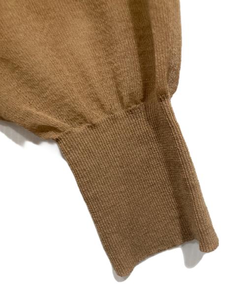 SLOBE IENA（スローブ イエナ）SLOBE IENA (スローブ イエナ) シアーラミーカーディガン ベージュ サイズ:Freeの古着・服飾アイテム