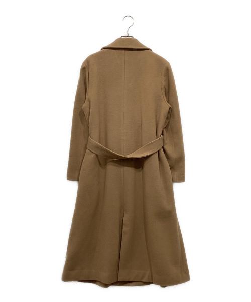 ROSSO（ロッソ）ROSSO (ロッソ) カシミア混ロングコート ブラウン サイズ:Mの古着・服飾アイテム