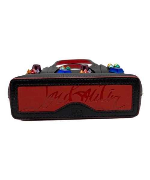Christian Louboutin（クリスチャン・ルブタン）Christian Louboutin (クリスチャン・ルブタン) カバタミニ スタッズ 2WAYバッグ ブラックの古着・服飾アイテム
