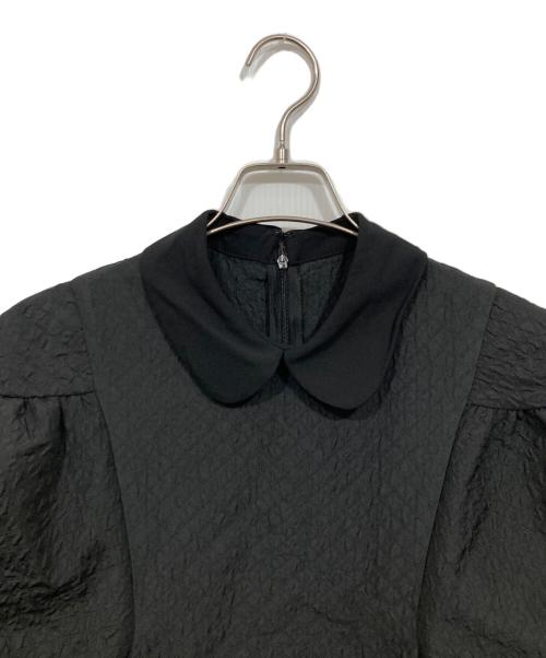 machatt（マチャット）machatt (マチャット) キルティングプルオーバー ブラック サイズ:freeの古着・服飾アイテム