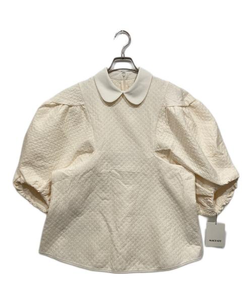 machatt（マチャット）machatt (マチャット) キルティングプルオーバー ホワイト サイズ:Fの古着・服飾アイテム