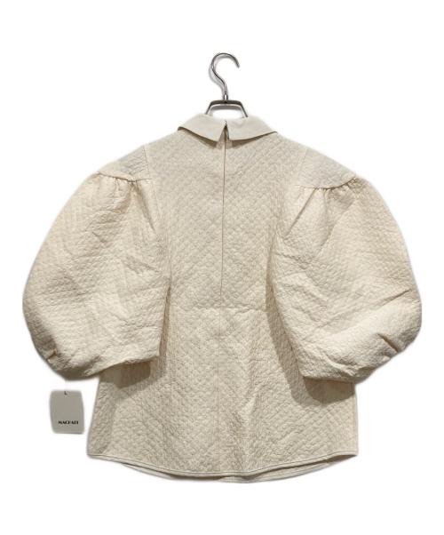 machatt（マチャット）machatt (マチャット) キルティングプルオーバー ホワイト サイズ:Fの古着・服飾アイテム