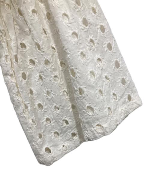 freada（フリーダ）freada (フリーダ) カットワーク刺繍ワンピース アイボリー サイズ:FREEの古着・服飾アイテム