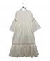 freada (フリーダ) カットワーク刺繍ワンピース アイボリー サイズ:FREE：6000円