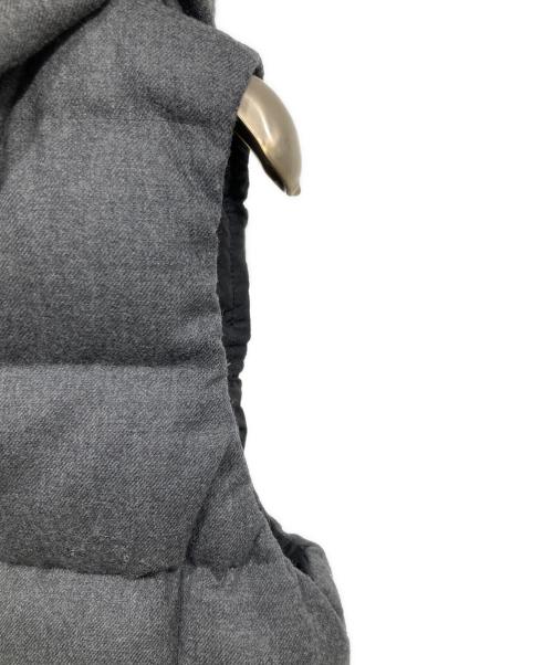 ANAYI（アナイ）ANAYI (アナイ) リバーシブルダウンベスト グレー サイズ:34の古着・服飾アイテム
