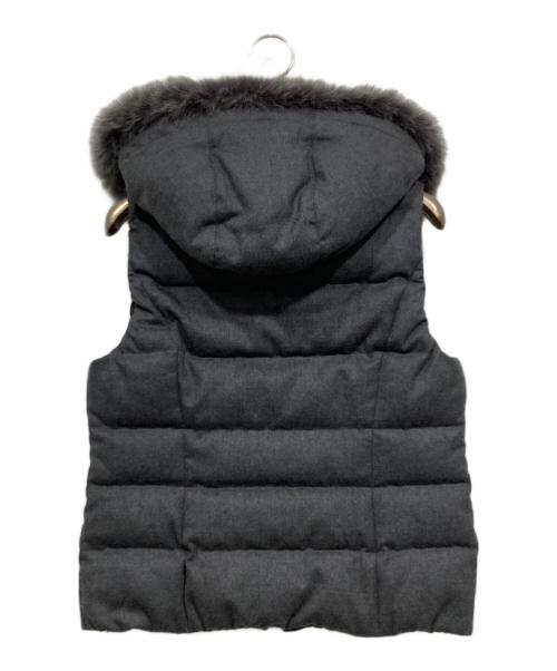 ANAYI（アナイ）ANAYI (アナイ) リバーシブルダウンベスト グレー サイズ:34の古着・服飾アイテム