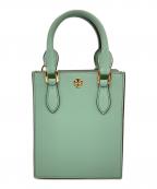 TORY BURCHトリーバーチ）の古着「2WAYミニショルダーバッグ」｜ミントグリーン