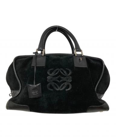 中古・古着通販】LOEWE (ロエベ) ボストンバッグ ブラック｜ブランド