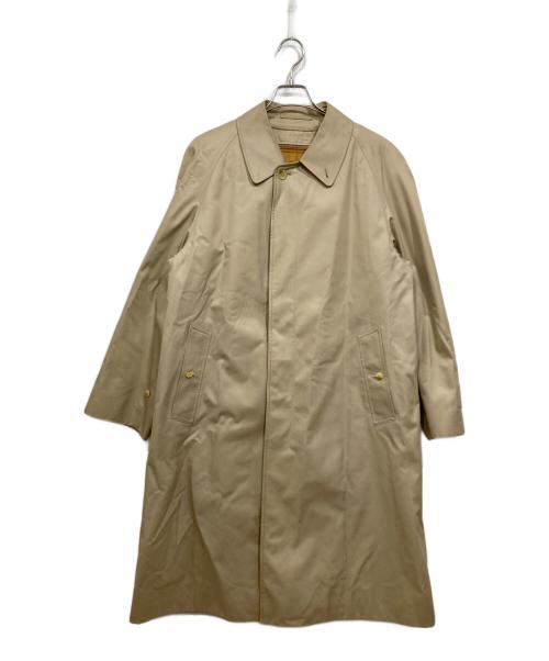 Burberry's（バーバリー）Burberry's (バーバリーズ) 裏地ノバチェック 比翼コート ベージュ サイズ:175の古着・服飾アイテム