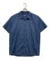 Patagonia（パタゴニア）の古着「半袖総柄シャツ / Go To Shirt」｜ネイビー