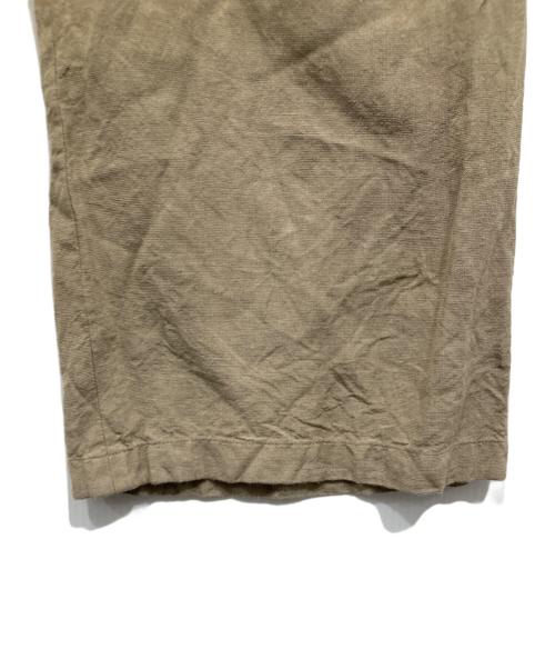 SLOBE IENA（スローブ イエナ）SLOBE IENA (スローブ イエナ) リネン混イージースラックス ベージュ サイズ:Lの古着・服飾アイテム
