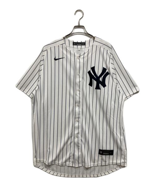 NIKE（ナイキ）NIKE (ナイキ) ベースボールシャツ / NEW YORK YANKEES HOME LIMITED PLAYER JERSEY ホワイト サイズ:ⅬⅬの古着・服飾アイテム