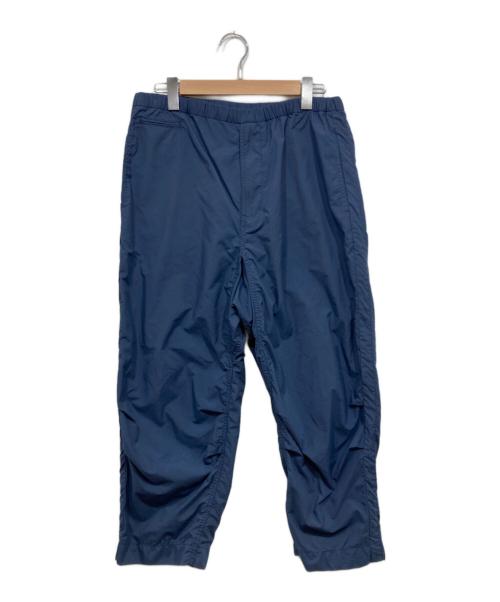 THE NORTHFACE PURPLELABEL（ザ・ノースフェイス パープルレーベル）THE NORTHFACE PURPLELABEL (ザ・ノースフェイス パープルレーベル) ワイドクロップドパンツ / Ripstop Wide Cropped Field Pants ブルー サイズ:W34の古着・服飾アイテム