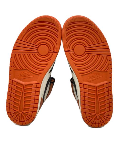 NIKE（ナイキ）NIKE (ナイキ) ハイカットスニーカー / Air Jordan 1 Retro High OG オレンジ×ブラック(Shattered Backboard) サイズ:27.5㎝の古着・服飾アイテム