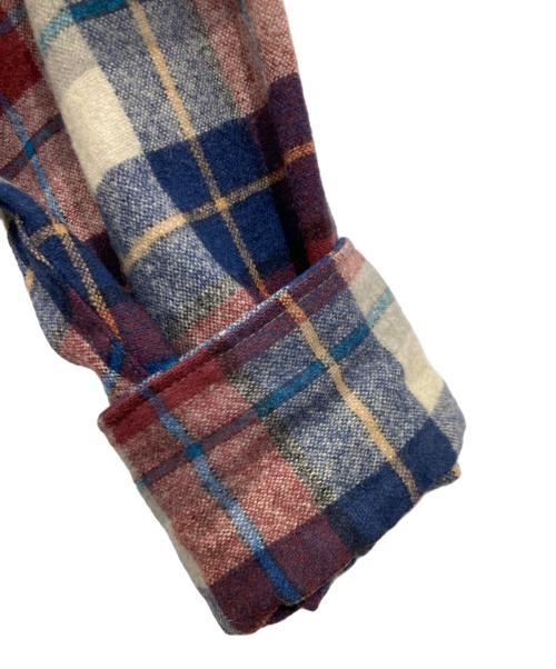 PENDLETON（ペンドルトン）PENDLETON (ペンドルトン) 70’S-80’Sネルシャツ/USA製 レッド×ネイビー サイズ:XLの古着・服飾アイテム