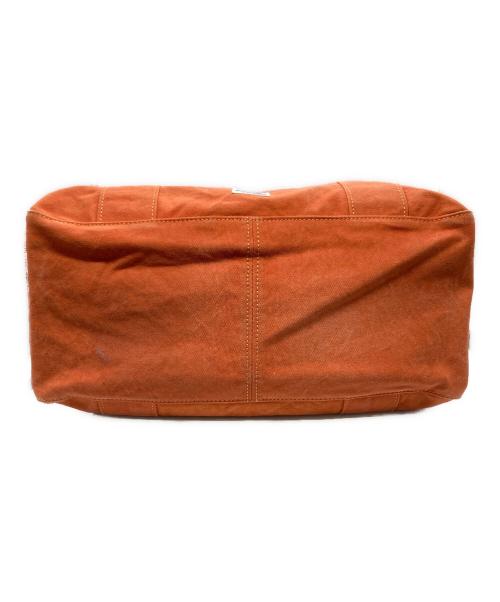 ALBERTON（アルバートン）ALBERTON (アルバートン) キャンバストートバッグ オレンジの古着・服飾アイテム