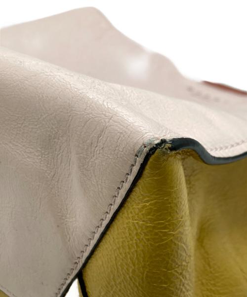 MARNI（マルニ）MARNI (マルニ) 2WAYバッグ / MUSEO SOFT SMALL / ミュゼオ ピンク×イエロー×グリーンの古着・服飾アイテム