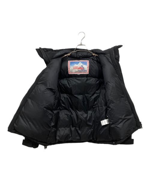 FIRST DOWN（ファーストダウン）FIRST DOWN (ファーストダウン) ダウンジャケット ブラック サイズ:Mの古着・服飾アイテム