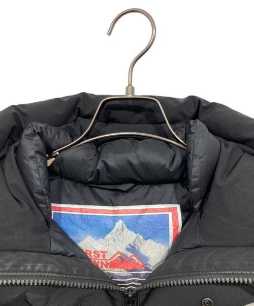 FIRST DOWN（ファーストダウン）FIRST DOWN (ファーストダウン) ダウンジャケット ブラック サイズ:Mの古着・服飾アイテム
