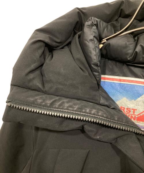 FIRST DOWN（ファーストダウン）FIRST DOWN (ファーストダウン) ダウンジャケット ブラック サイズ:Mの古着・服飾アイテム