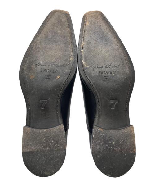 Stefano Branchini（ステファノ・ブランキーニ）Stefano Branchini (ステファノ・ブランキーニ) レースアップシューズ ブラック サイズ:25cmの古着・服飾アイテム