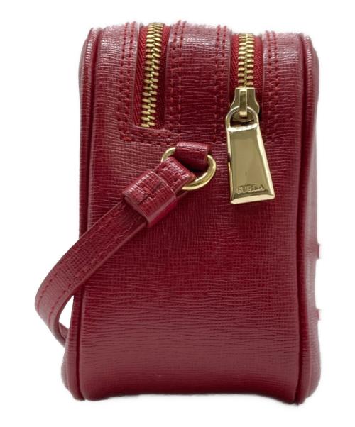 FURLA（フルラ）FURLA (フルラ) リリークロスボディカメラバッグ レッドの古着・服飾アイテム