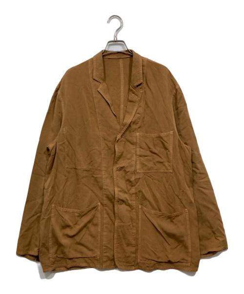 Graphpaper（グラフペーパー）Graphpaper (グラフペーパー) Soft Cupro Jacket ブラウン サイズ:1の古着・服飾アイテム