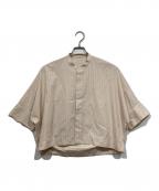 MACPHEEマカフィー）の古着「コットンブロード クロップドシャツ」｜オレンジ