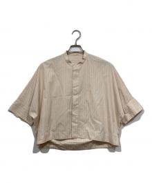 MACPHEE（マカフィー）の古着「コットンブロード クロップドシャツ」｜オレンジ