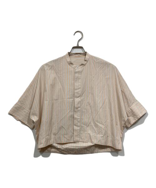 MACPHEE（マカフィー）MACPHEE (マカフィー) コットンブロード クロップドシャツ オレンジ サイズ:36の古着・服飾アイテム