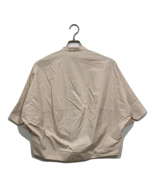 MACPHEE（マカフィー）MACPHEE (マカフィー) コットンブロード クロップドシャツ オレンジ サイズ:36の古着・服飾アイテム