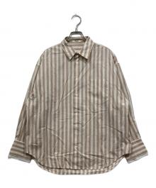 MACPHEE（マカフィー）の古着「コットンブロード レギュラーカラーシャツ」｜ブラウン