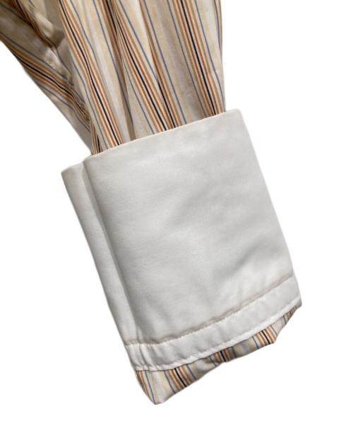 MACPHEE（マカフィー）MACPHEE (マカフィー) コットンブロード レギュラーカラーシャツ ブラウン サイズ:36の古着・服飾アイテム