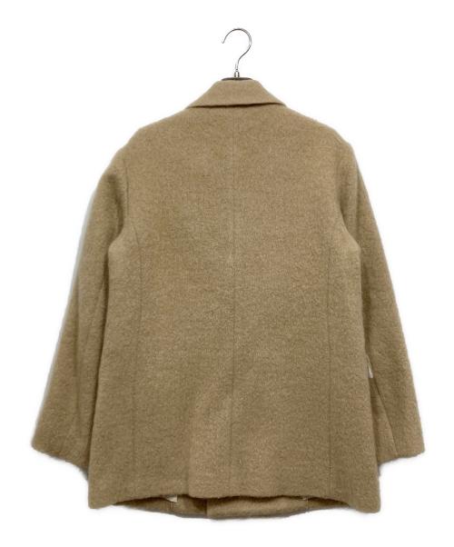 MACPHEE（マカフィー）MACPHEE (マカフィー) モヘヤシャギー ダブルブレストジャケット ベージュ サイズ:34の古着・服飾アイテム